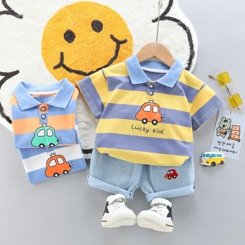 0-4 Years Summer Boy Clothing Set 2021 New Casual Fashion Active Sport T-shirt+ Pant Kid Children Baby Toddler Boy Clothing
