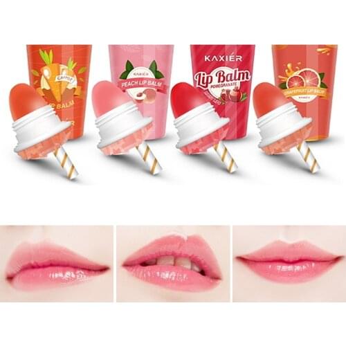 Nutritious Ice Cream Lipstick Moisturizing Korean Cute Lip Balm Nutritious Temperature Changing Colour Lipstick Lips Beauty
