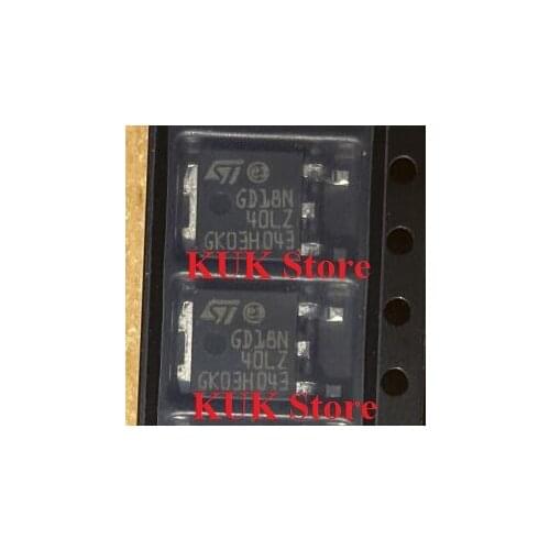 Real Original 100% NEW GD18N40LZ STGD18N40LZ DPAK 20PCS/LOT