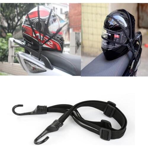 1 Pcs Motorcycle Helmet Straps Motorcycle Hooks Luggage Retractable Fixed Strap Motos Helmet Luggage Net Motorcycle Accessories