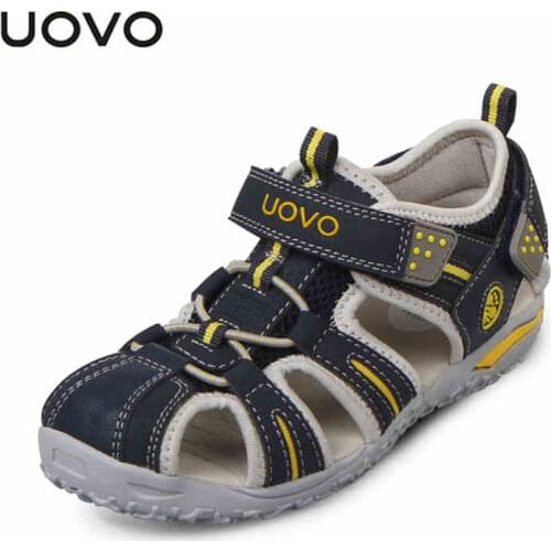 Uovo kids shoes closed toe toddler boys girls sandals summer sport boys children beach sandals shoes