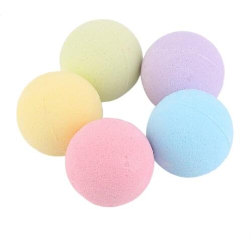 Colorful 40G Small Size Home Hotel Bathroom Bath Ball Bomb Aromatherapy Type Body Cleaner Handmade Bath Salt Gift