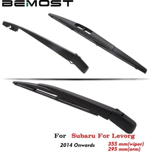 BEMOST Auto Car Rear Windscreen Wiper Arm Blade Soft Natural Rubber For Subaru Levorg 355MM Hatchback 2014 2015 2016 2017 2018