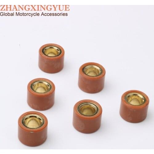 Scooter Variator Roller Weights 16gram 20x15mm for SUZUKI Burgman 125 K2-K6 K7-L1 Uc Epicuro X - K1 125 Ux Sixteen K8 150