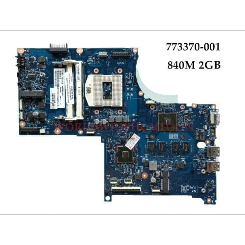High quality for HP Envy 17-J 17T-J100 Laptop Motherboard 773370-001 773370-501 SR16D HM86 PGA947 DDR3 GT840M 2GB Fully Tested