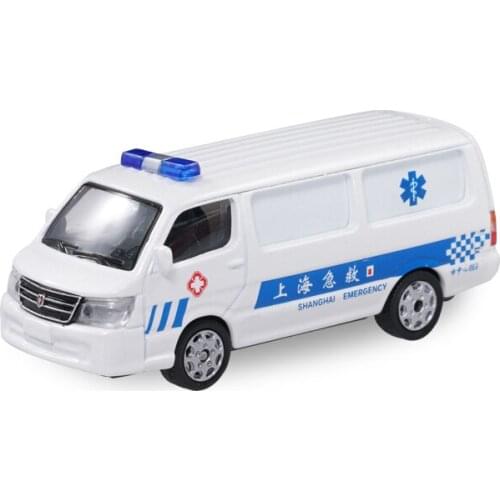 Xcartoys 1:64 Gold Cup Shanghai Ambulance NO.52 Simulation model car