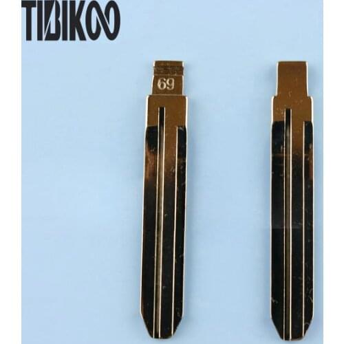NO.69 Replacement Key Blade for Subaru Great Wall Side Groove