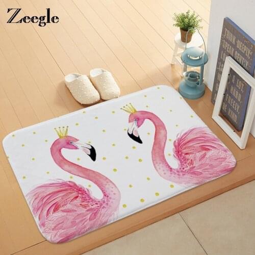 Zeegle Floor Carpet for Living Room Hallway Bathroom Entrance Door Mats Absorpt Bedroom Kitchen Rugs Door Mat