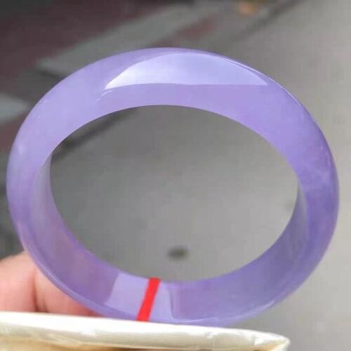 100% real violet jade bangle natural handmade jade bracelets purple jade bracelet for women bangles for women jewelry