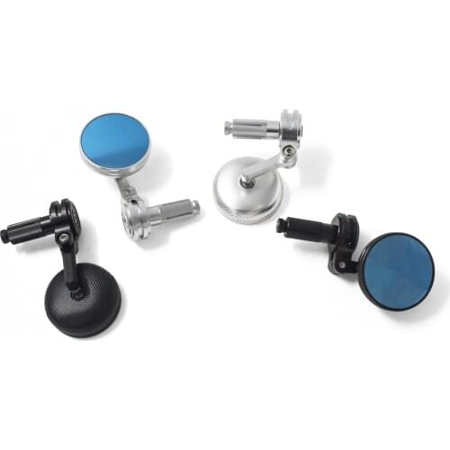 Adjustable Mini Motorcycle accessories Handle Bar Rear View Foldable Side Mirror