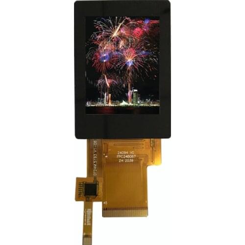 2.4 Inch 480*640, ST7701S, Full Viewing Angle, Sunlight Readable,RGB Interface IPS LCD Module, with RTP/CTP Touch Screen