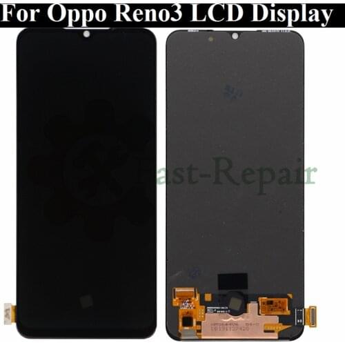 6.4 Original For OPPO A91 LCD Display Touch Screen Digitizer Assembly Replacement for phone oppo reno 3 PCPM00 LCD