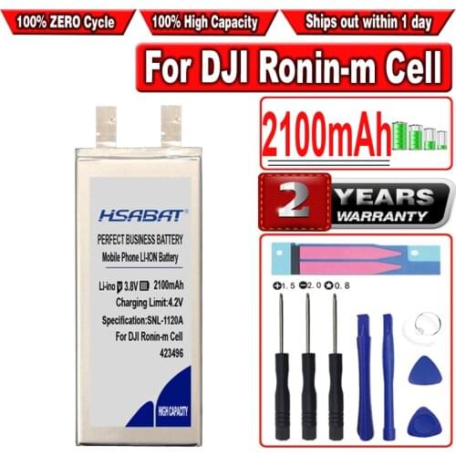 HSABAT 2100mAh Battery For DJI Ronin-m Cell 423496