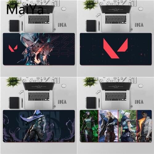 Maiya High Quality VALORANT Phoenix VIPER JETT SOVA Large Mouse pad PC Computer mat Free Shipping Large Mouse Pad Keyboards Mat