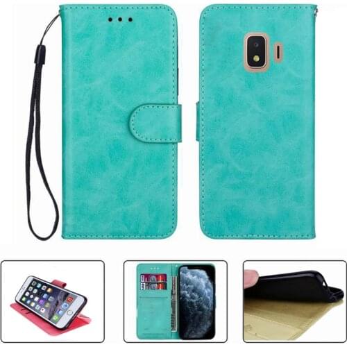 For Samsung Galaxy J2 Core SM-J260F/DS SM-J260M/DS SM-J260Y Wallet Case High Quality Flip Leather Phone Shell Protective Cover