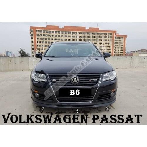 For Volkswagen Passat B6 CUPRA R FRONT SPOILER BUMPER LIP 2005 2006 2007 2008 2009 2010 Euro Spoiler Lip Universal Body Kit