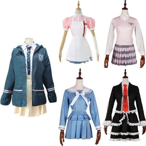 NEW 2020 6PCS Anime Danganronpa V3 Ouma kokichi Cosplay Costume Japanese Game School Uniform Suit Outfit Suit hat and wig