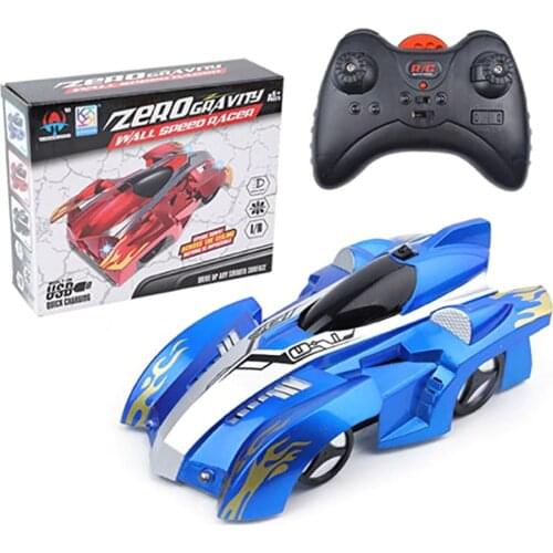 RC Car Wall Climbing Car Anti Gravity Infrared Toys With LED Rotating Stunt Toy Racing Game Electric Car Vehicle Model Kids Gift
