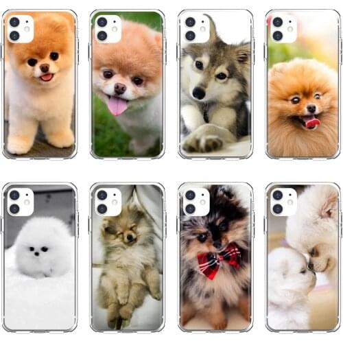 Pomeranian-dog-dogs Silicone Case Cover For Xiaomi poco X3 nfc F2 Pro M3 Mi 5X 6X Max Mix 1 2 2S 3 Mi5 Mi6 Mi3 Mi4
