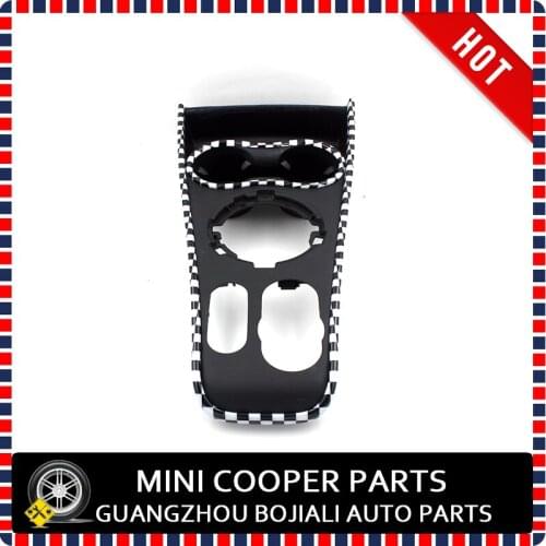 Brand New ABS Material UV Protected Mini Ray Style shift gear and Front Cup Holder Trim For Mini Countryman F60 Only (2pcs/Set)