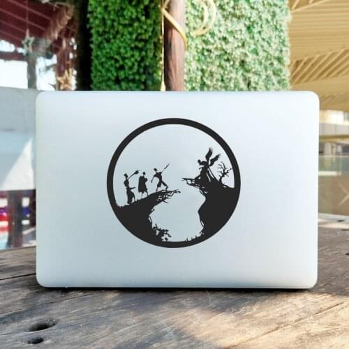 Three Brothers & Death Laptop Sticker for MacBook Pro 16" Air Retina 11 12 13 15 inch Mac Book Skin 14" HP Vinyl Notebook Decal