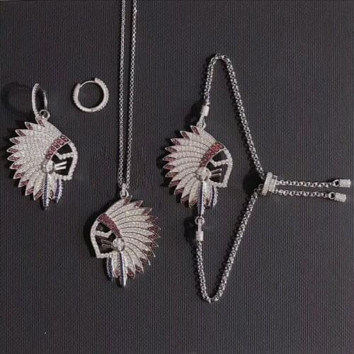 Top Quality S925 Sterling Silver Necklace Bracelets Earrings Sets Micro Fancy Cubic Zirconia Stones for Women Brand Jewelry