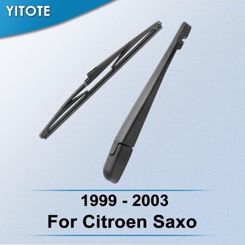 YITOTE Rear Wiper & Arm for Citroen Saxo 1999 2000 2001 2002 2003