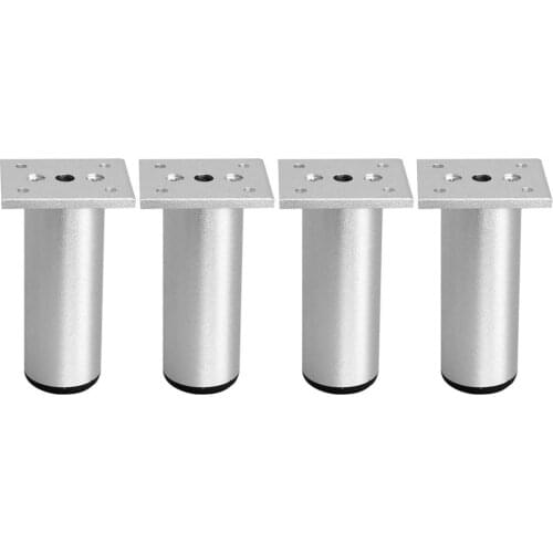 4pcs 20cm height Thicken Adjustable Furniture legs Aluminum table Sofa Cabinet feet Cupboard chairs legs with mounting screws