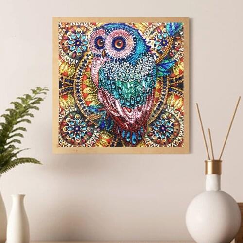 Owl DIY 5D Diamond Painting Handicraft Decoration Mandala Flower Painting Bead Embroidery Diamond Embroidery