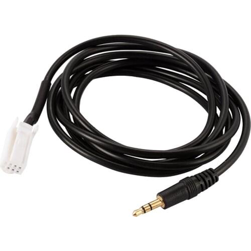 Car AUX Input 3.5mm AUX-in Audio Adapter Cable For Suzuki Vitra Swift Jimny
