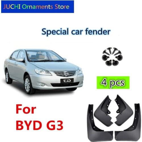 Car Fender Mudguard Splash Flaps Mud Guard Mudflap Accessories for BYD G3
