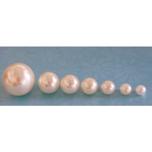 8/10/12/14mm Colorful Stright Hole Plastic Loose Beads Imitation Pearl Bead For DIY Jewelery/Bag Handmaking y1412