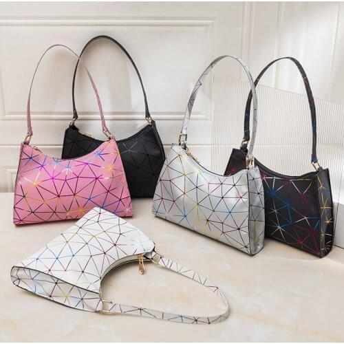 Foreign Trade Small Bag for Women New Ins Fashionable Stylish All-Match Underarm Bag Casual Shoulder Bag Handmade Bag Wholesale