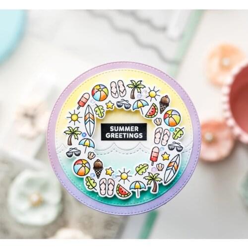 Mmao Crafts Metal Steel Cutting Dies Wavy striped decoration Stencil For DIY Scrapbooking Paper/photo Cards Embossing Dies