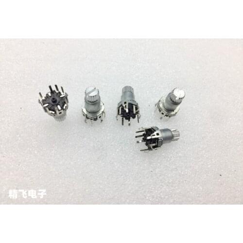 Original new 100% EC09E12KQ with switch encoder 30 positioning 15 pulse axis length 12mm serration