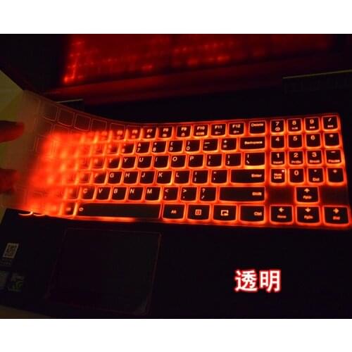 Transparent Silicone Keyboard Cover Protector For Lenovo Legion Y530 Y540 R720 Y520 Y720 Y7000 Y7000P Y9000K Y740-17/Y540 17.3"