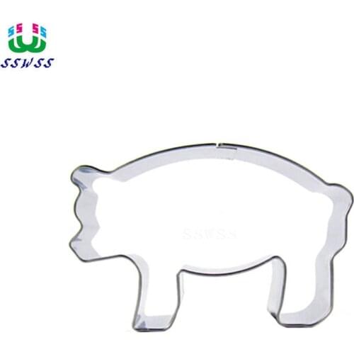 Direct Selling,An Old Sow Shape Cake Decorating Fondant Cutters Tools,Animal Cake Cookie Biscuit Baking Molds