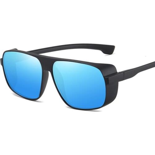 Vintage Steampunk Style Square Sunglasses Women Brand Designer Sun Glasses Female Male Colorful Lens Retro Punk Oculos De Sol