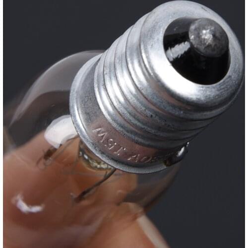 Warm E14 15W Salt Lamp Light Refrigerator Bulb Parts Nickel Glass 20pcs/set Tool