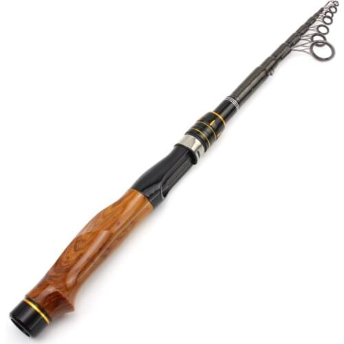 2.1m2.4m2.7m High Quality telescopic Carbon Fiber Spinning Rod Lure Weight 5-20g ultrashort Portable Travel Rod Pikes fish pole