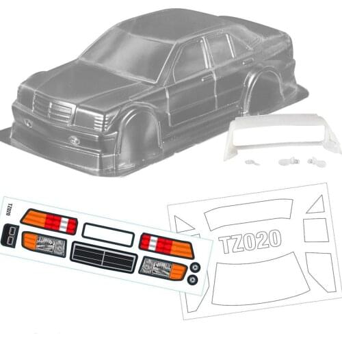 1/24 1/28 MiniZ Mercedes Benz 190E Car shell Lexan Body 98MM For ATOMIC BZ DRZ FFZ drift MRZ GLA GLR Kyosho MR03 Wltoys K969