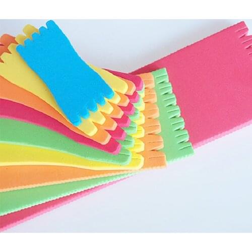 10pcs/Lot EVA Foam Fish Winding Storage Boards Line Fishing Lure Trace Wire Holders Carps Crucian Plate Hook Tackle Storage