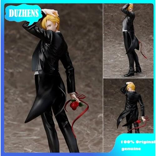 100% Original genuine BANANA FISH Ash Lynx Callenreese Swallowtail PVC Action Figure Anime Figure Model Toy Figure Doll Gift