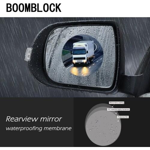 MAGIC 2x Auto Car Styling Rearview Mirror Anti Fog Rain Water Proof PET Stickers Dust Proof Car Covers Universal Accessories