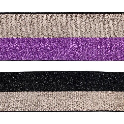 20yards 4cm Glitter Elastic Lace Ribbon Trim Stretch Fabric Trimming Tape Band Belt for Craft Sewing Accessories T2723