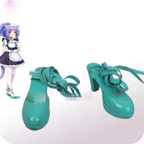 NEKOPARA NEKO WORKs Cinnamon Anime Characters Shoe Cosplay Shoes Boots Party Costume Prop