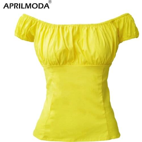 APRIL MODA Women's Dress Shirts