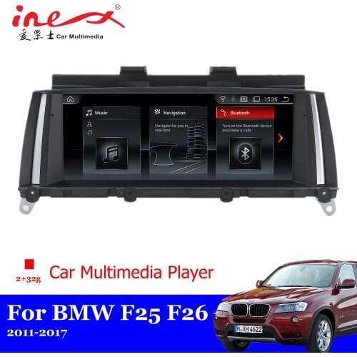 Inex Car Audio Video System For BMW X3 F25/X4 F26 2011-2017 Android Multimedia Accessories Radio GPS Navigation Player HD Screen