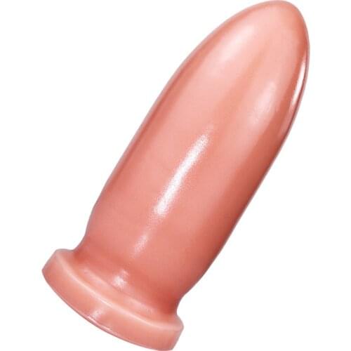 Large Butt Plug Adult Toys Prostate Massager Soft Anal Plug With Scution Cup G Spot Anal Expansion Sex Toys For Women Couples