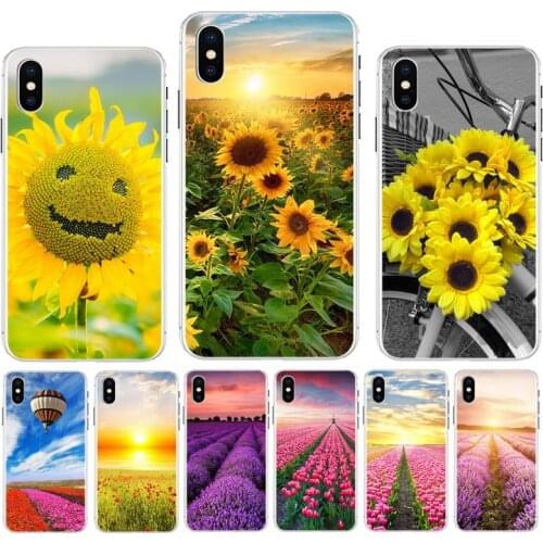 FHNBLJ sunflower The endless flower Soft Phone Case Capa for iPhone 11 pro XS MAX 8 7 6 6S Plus X 5 5S SE XR SE2020